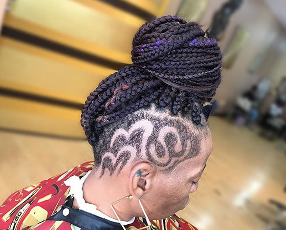 We Found The Best Braid and Loc Undercuts Instagram Has To Offer

